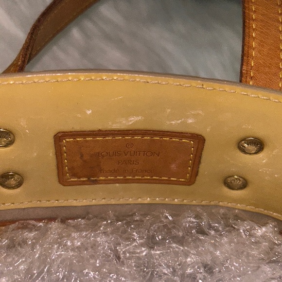 AUTHENTIC LOUIS VUITTON GOLD TOTE - Picture 4 of 11